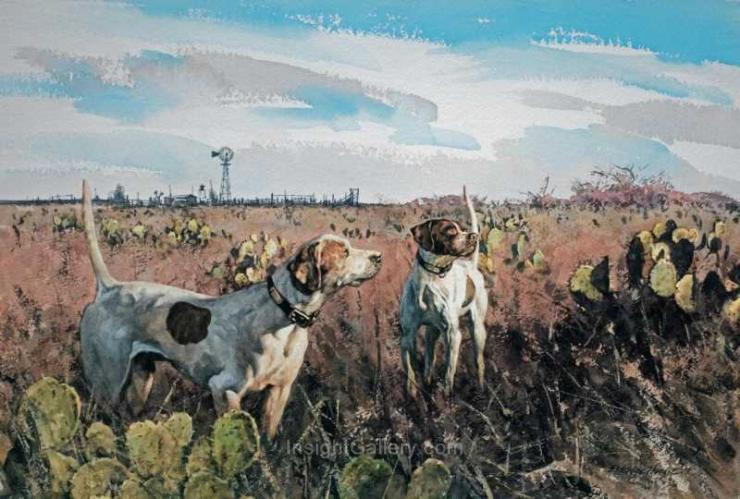 Rough Country Point by Eldridge Hardie (1941-2021)